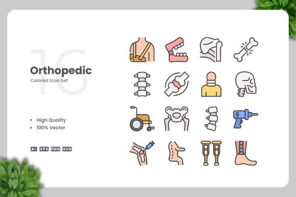 Orthopedic Colored Icons Review for Embroidery Projects